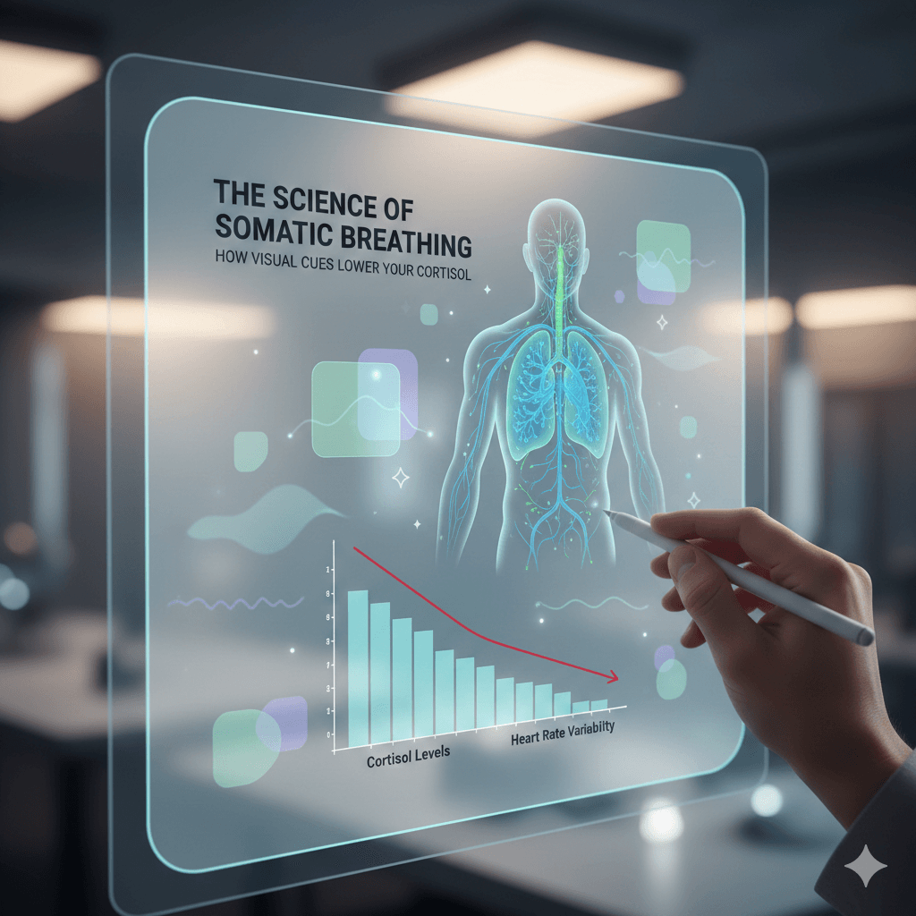 The Science of Somatic Breathing: How Visual Cues Lower Your Cortisol